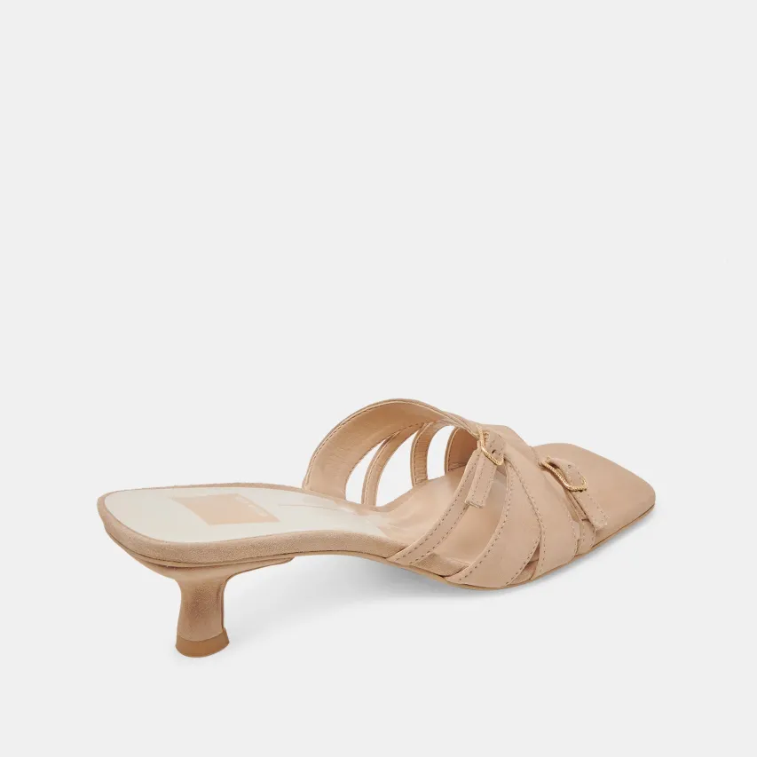 BRYANT HEELS CAMEL SUEDE^Dolce Vita Online