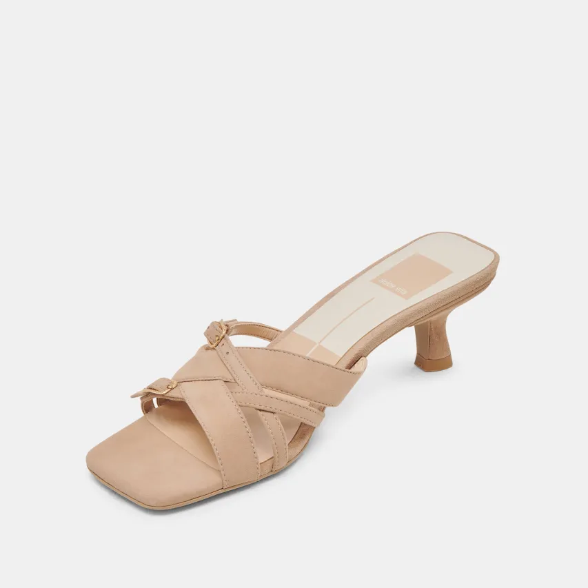 BRYANT HEELS CAMEL SUEDE^Dolce Vita Online