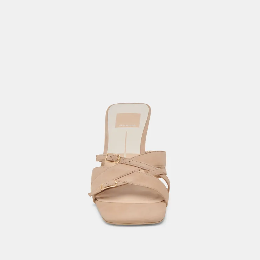 BRYANT HEELS CAMEL SUEDE^Dolce Vita Online