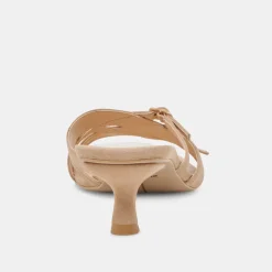 BRYANT HEELS CAMEL SUEDE^Dolce Vita Online
