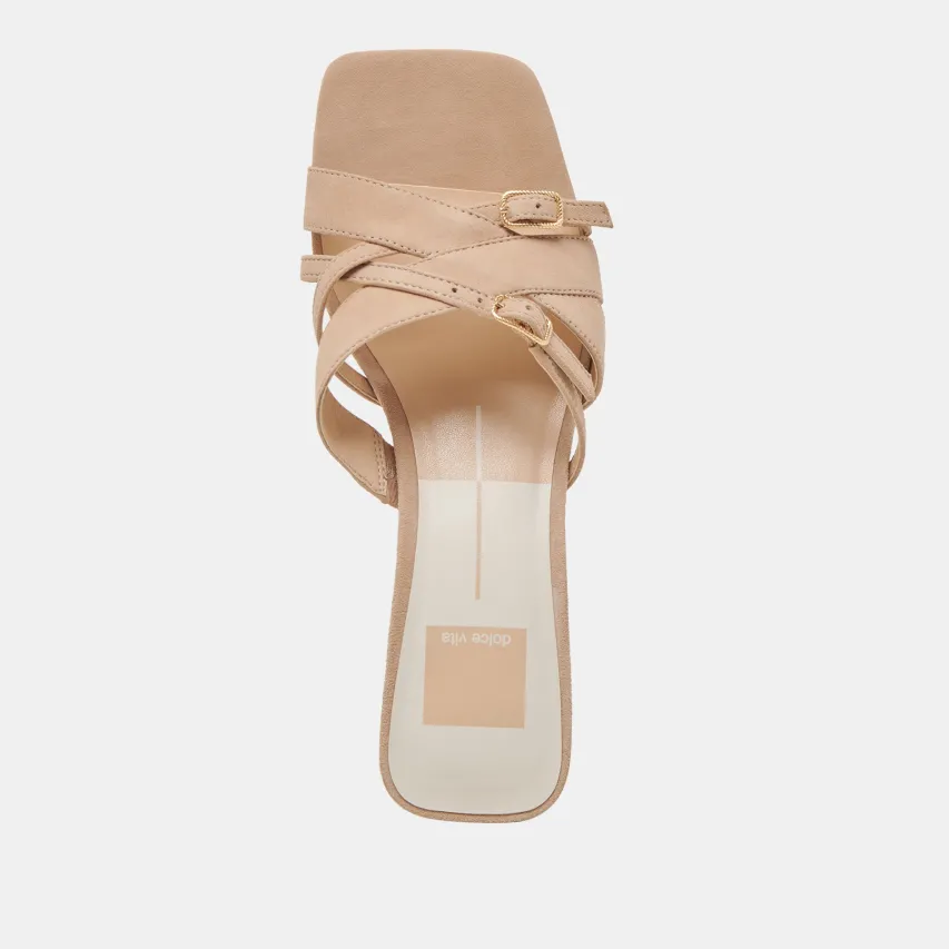 BRYANT HEELS CAMEL SUEDE^Dolce Vita Online