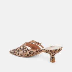 BRYANT HEELS DK LEOPARD SUEDE^Dolce Vita New
