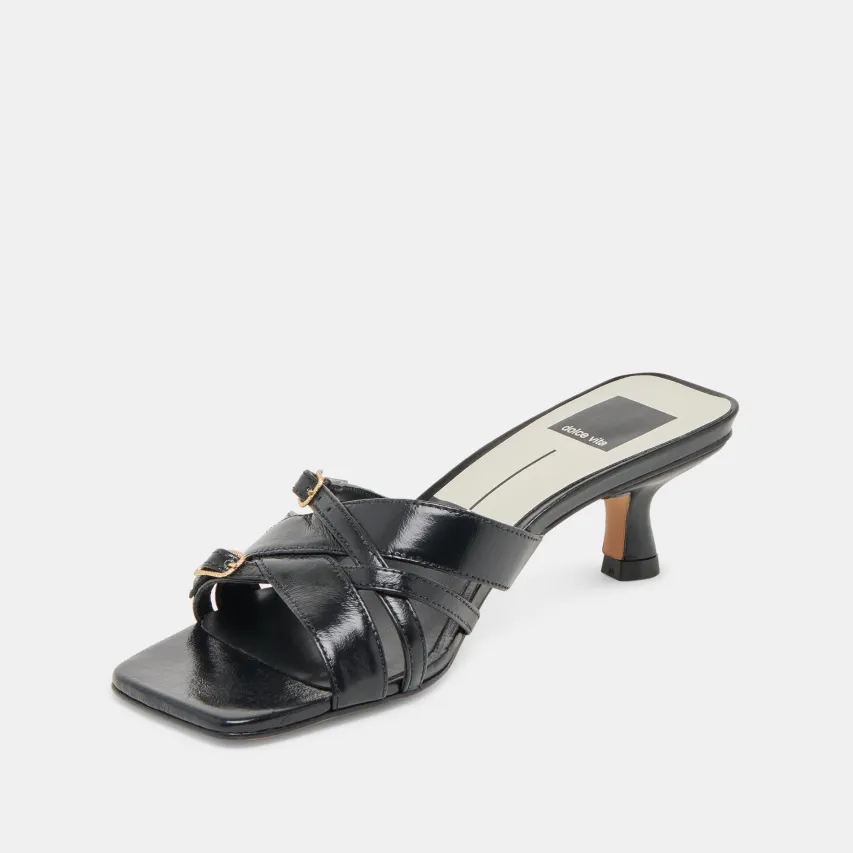 BRYANT HEELS MIDNIGHT CRINKLE PATENT^Dolce Vita Discount