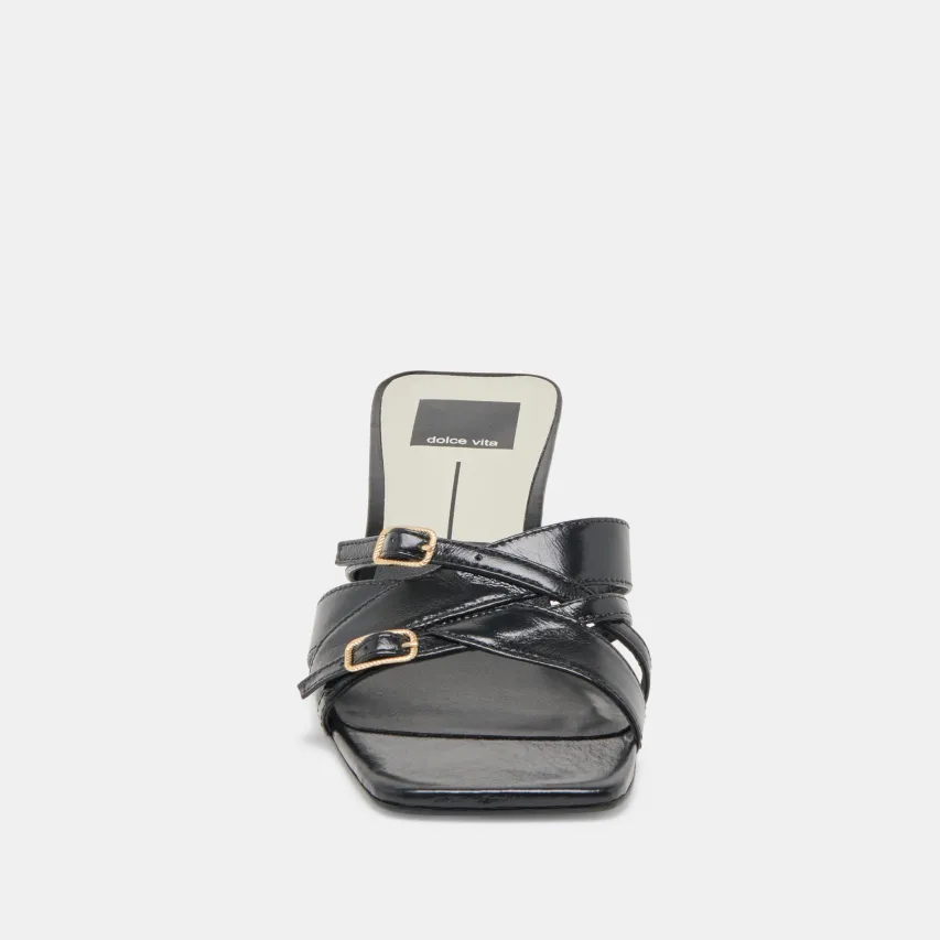 BRYANT HEELS MIDNIGHT CRINKLE PATENT^Dolce Vita Discount