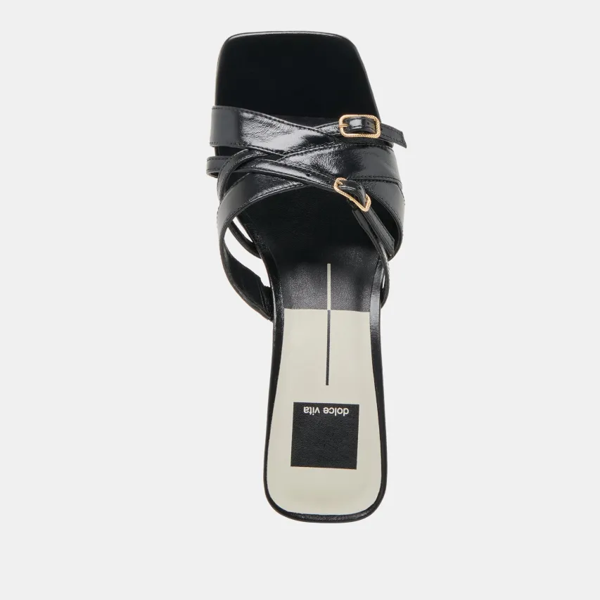 BRYANT HEELS MIDNIGHT CRINKLE PATENT^Dolce Vita Discount