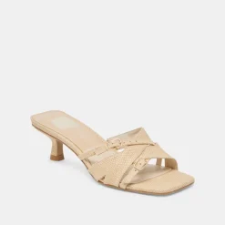 BRYANT HEELS NATURAL WOVEN RAFFIA^Dolce Vita Best