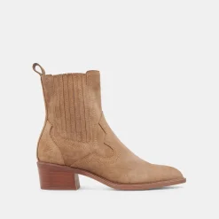 BRYLEE H2O BOOTIES MUSHROOM SUEDE^Dolce Vita Outlet