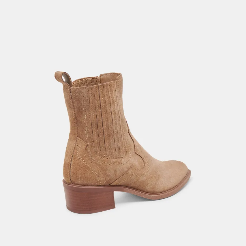BRYLEE H2O BOOTIES MUSHROOM SUEDE^Dolce Vita Outlet