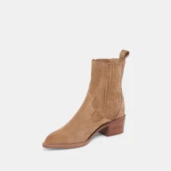 BRYLEE H2O BOOTIES MUSHROOM SUEDE^Dolce Vita Outlet