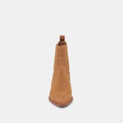 BRYLEE H2O WIDE BOOTIES BROWN SUEDE^Dolce Vita Discount