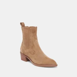 BRYLEE H2O WIDE BOOTIES MUSHROOM SUEDE^Dolce Vita Hot