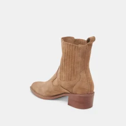 BRYLEE H2O WIDE BOOTIES MUSHROOM SUEDE^Dolce Vita Hot