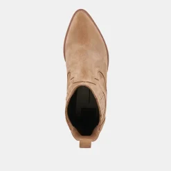 BRYLEE H2O WIDE BOOTIES MUSHROOM SUEDE^Dolce Vita Hot