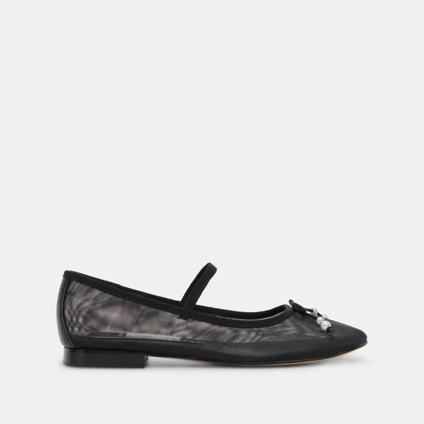 CADEL BALLET FLATS BLACK PEARLS^Dolce Vita Online