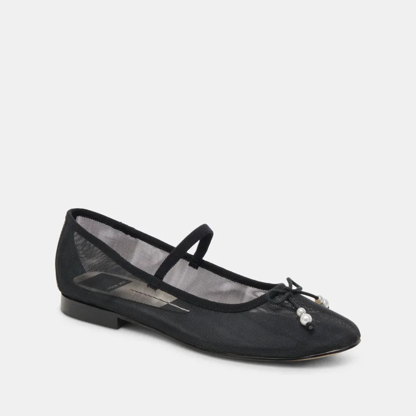 CADEL BALLET FLATS BLACK PEARLS^Dolce Vita Online