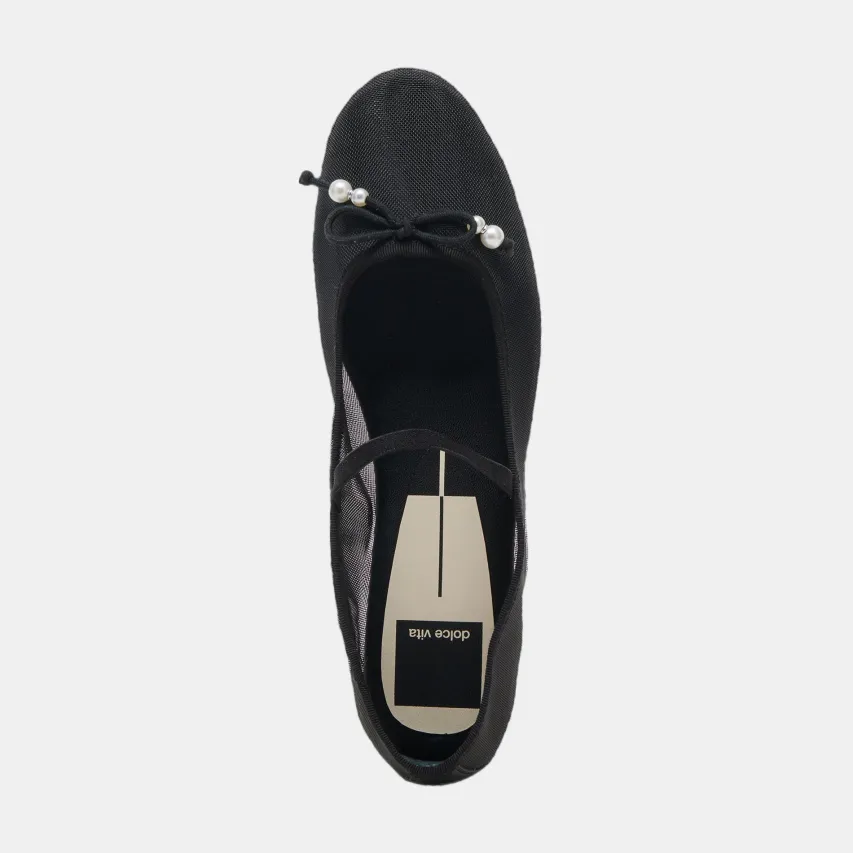 CADEL BALLET FLATS BLACK PEARLS^Dolce Vita Online