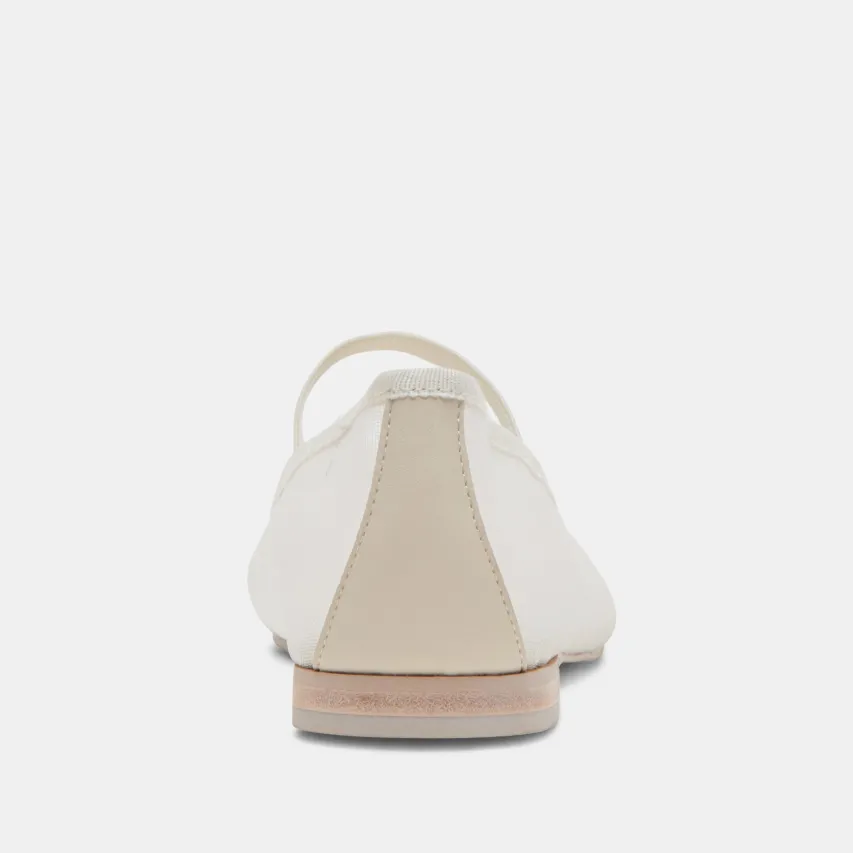 CADEL BALLET FLATS IVORY MESH^Dolce Vita Fashion