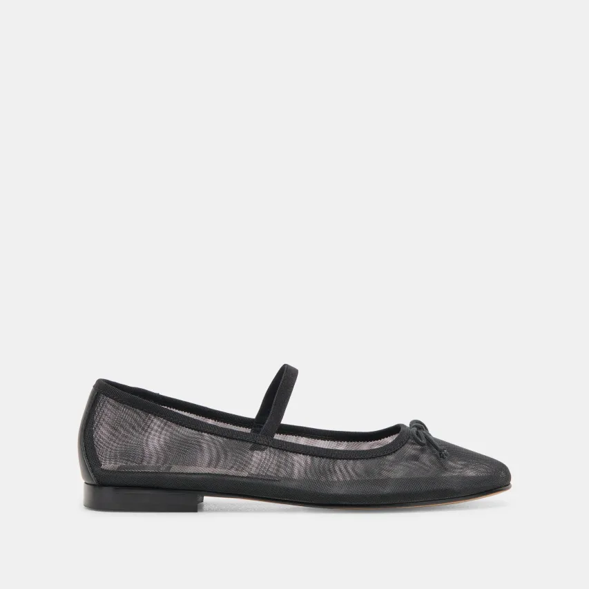 CADEL BALLET FLATS ONYX MESH^Dolce Vita Sale