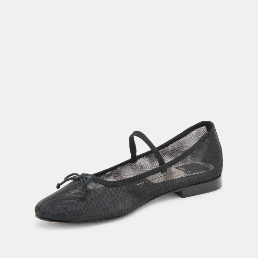 CADEL BALLET FLATS ONYX MESH^Dolce Vita Sale