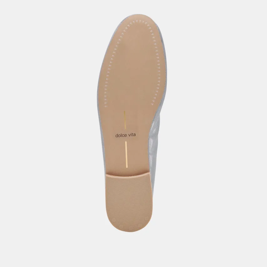 CADEL BALLET FLATS SILVER MESH^Dolce Vita Best