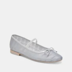 CADEL BALLET FLATS SILVER MESH^Dolce Vita Best