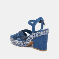 CALE HEELS BLUE DENIM^Dolce Vita Fashion