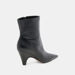 CALICO BOOTIES BLACK LEATHER^Dolce Vita Hot