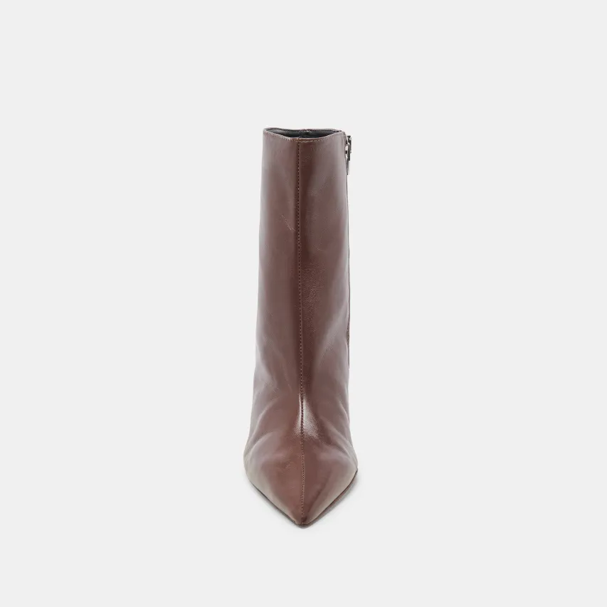 CALICO BOOTIES MAHOGANY LEATHER^Dolce Vita New