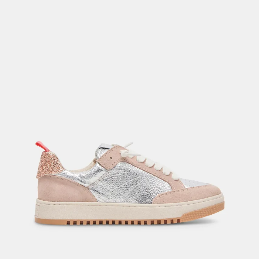 CALIL SNEAKERS BLUSH MULTI METALLIC LEATHER^Dolce Vita Clearance