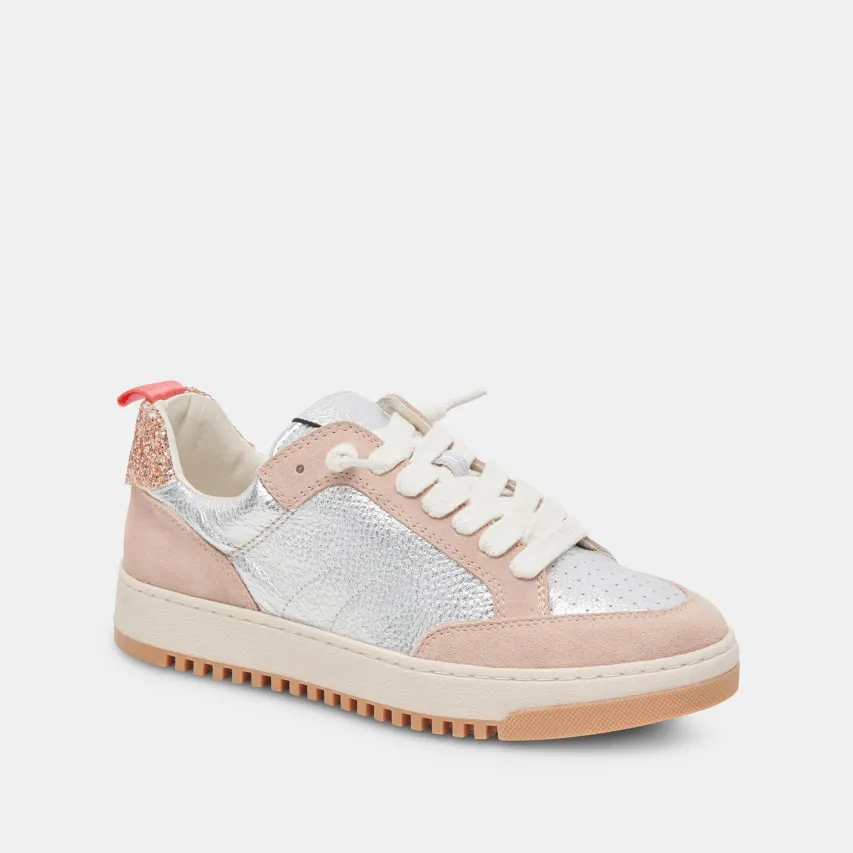 CALIL SNEAKERS BLUSH MULTI METALLIC LEATHER^Dolce Vita Clearance