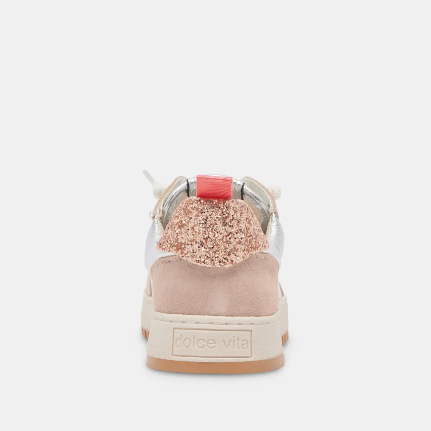 CALIL SNEAKERS BLUSH MULTI METALLIC LEATHER^Dolce Vita Clearance