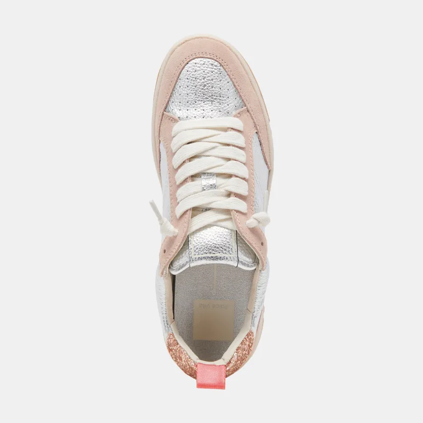CALIL SNEAKERS BLUSH MULTI METALLIC LEATHER^Dolce Vita Clearance