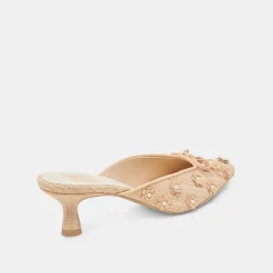CAMILO HEELS LT NATURAL RAFFIA^Dolce Vita Outlet