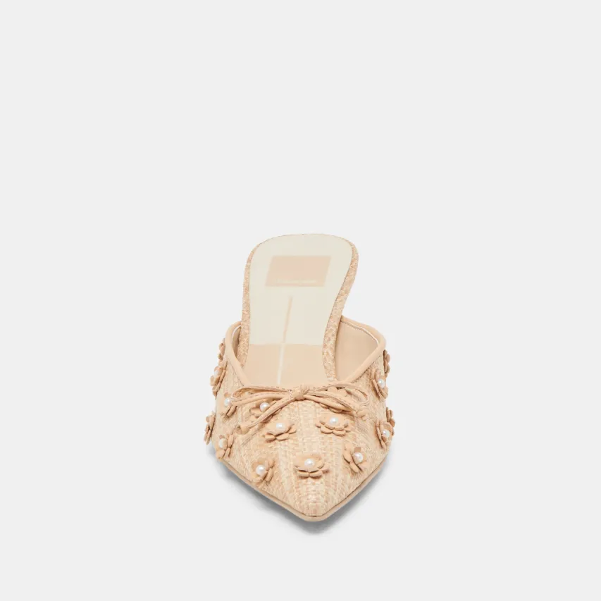 CAMILO HEELS LT NATURAL RAFFIA^Dolce Vita Outlet