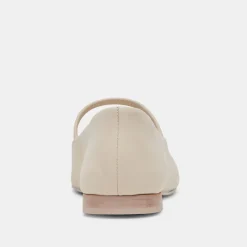 CARIN BALLET FLATS IVORY LEATHER^Dolce Vita New