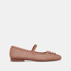 CARIN RAFFIA BALLET FLATS CIDER RAFFIA^Dolce Vita Fashion