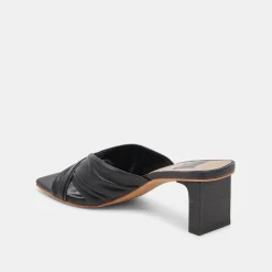 CARLAN HEELS BLACK LEATHER^Dolce Vita Outlet
