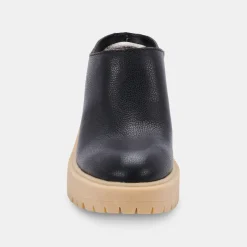 CARRY HEELS BLACK LEATHER^Dolce Vita Clearance