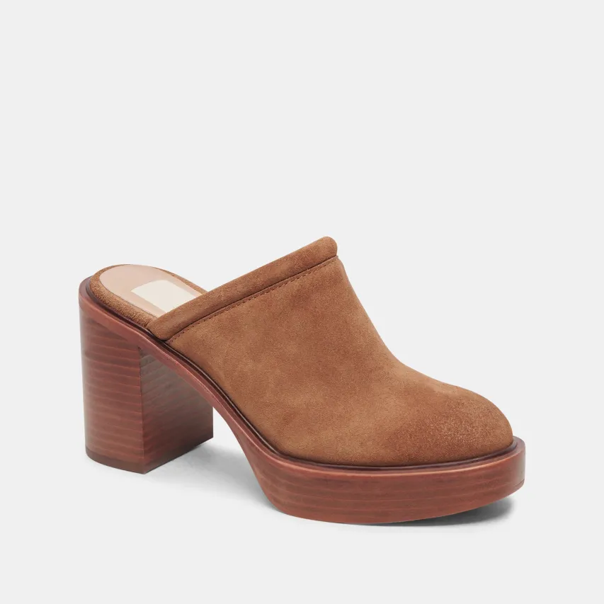 CASTEL HEELS CHESTNUT SUEDE^Dolce Vita Outlet