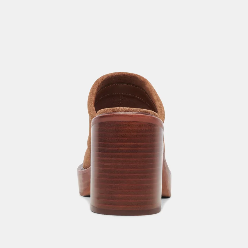 CASTEL HEELS CHESTNUT SUEDE^Dolce Vita Outlet
