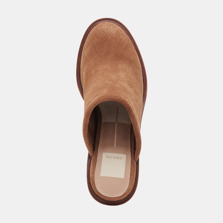 CASTEL HEELS CHESTNUT SUEDE^Dolce Vita Outlet