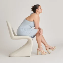 CATINA HEELS LT NATURAL RAFFIA^Dolce Vita Online