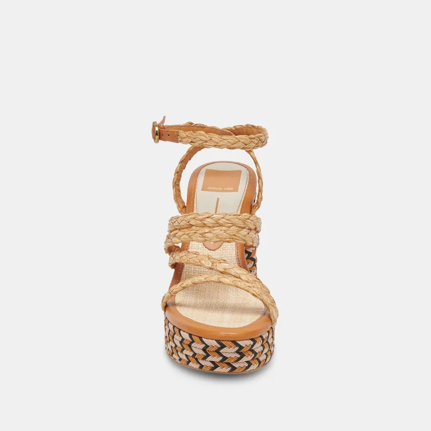 CATINA HEELS TAN RAFFIA^Dolce Vita Discount