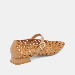 CATY BALLET FLATS NATURAL WOVEN^Dolce Vita Hot