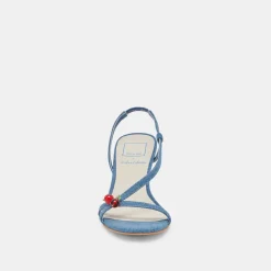 CERISE HEELS BLUE DENIM^Dolce Vita Clearance