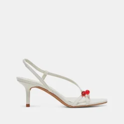 CERISE HEELS WHITE PATENT STELLA^Dolce Vita Hot