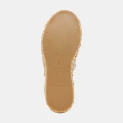 CHAVI SANDALS LIGHT GOLD METALLIC LEATHER^Dolce Vita New