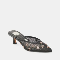 CLARA HEELS BLACK MESH^Dolce Vita Fashion
