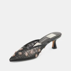 CLARA HEELS BLACK MESH^Dolce Vita Fashion