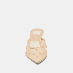 CLARA HEELS FRENCH VANILLA MESH^Dolce Vita New